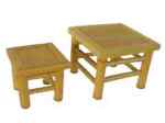 Bamboo Pair of small tables