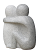 cuddle granite sculpture