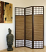 Bamboo and Shoji Traditional Shoji 3-6 Fold Screen 6ft high