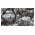 6 and 14-20mm Silver Grey Granite Chips Bulk Bag - ideal for Zen Gardens or Ground Cover