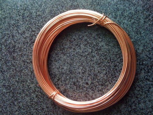 Copper Wire 2mm 500g spool approx 17m