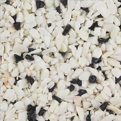 3-8mm White and Black Mix Raking Gravel 20kg bag 
