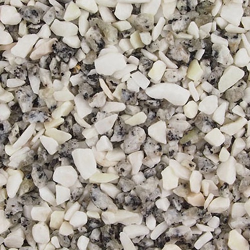 3-8mm Silver White Mix Raking Gravel 20kg bag 
