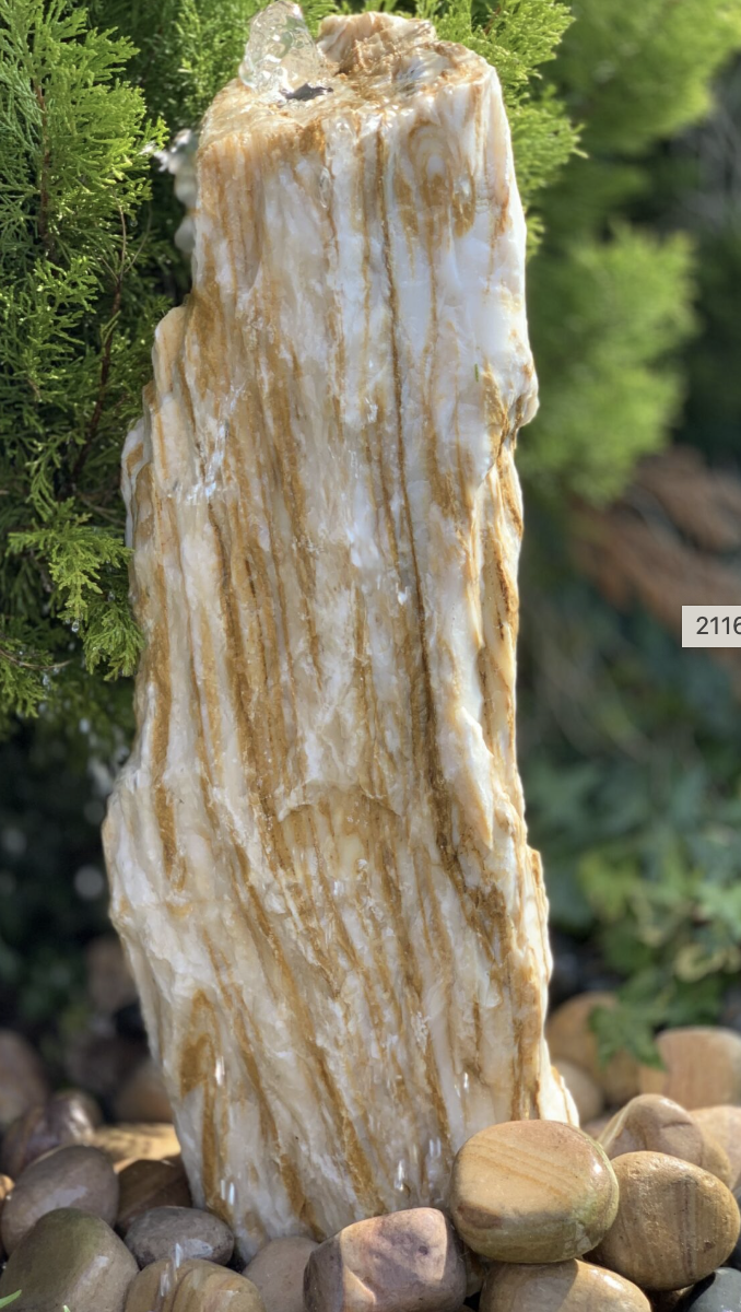 Riviera Marble Monolith 50-60cm h