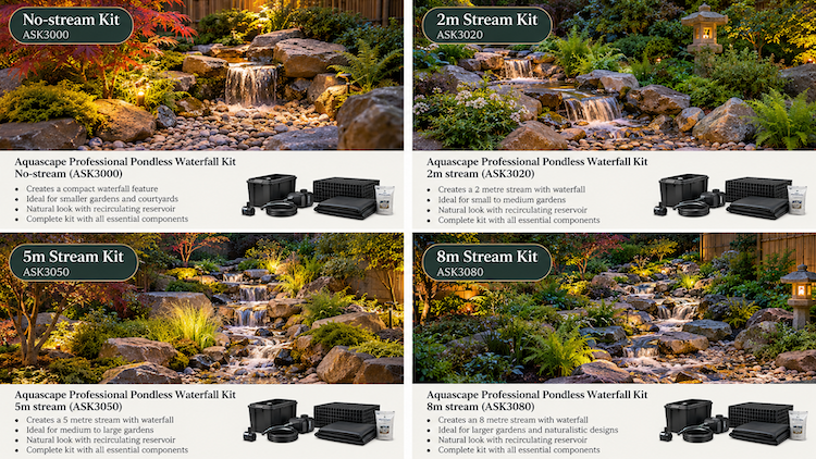 Japanese Garden Stream Builder