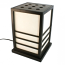Japanese table lamp, NIKKO3, black
