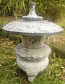 Maru-Yukimi Lantern 45cm. Solid Granite Special Offer
