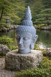 Old Cast Buddha Head Serene Special Offer