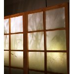 LED Illuminated Shoji Screens for Inside and Outside Use