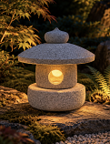 Smaller Sumo San Lantern - Height 35 cm, diameter 30cm