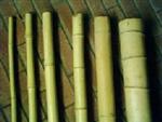 Small Quantity Yellow Bamboo Poles 2m