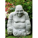 Buddha Sitting Fujian Solid Granite *FREE DEL UK*