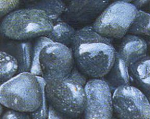 Black Pebbles 18-40mm -  20kg Polybag - FREE DELIVERY MAINLAND UK- QUANTITY DISCOUNT