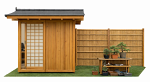 Kunamoto Shelter 6ft x 4ft Oak or Softwood Framed - other sizes available