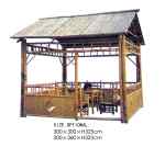 Bamboo House "Oki" 300 x 300cm