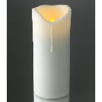 Silicone Wax Pillar Candle Battery operated