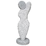 Clarissa - Solid Granite Sculpture 1.8m high  (6ft)- Free Delivery UK