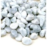 White Pebbles Albae 12-16mm/16-25mm/25-40mm/40-60mm - 20kg Polybag - FREE DEL MAINLAND UK