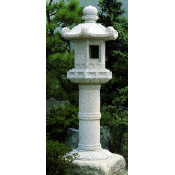 Sangatsu-Do Granite lantern 1520mm and 1800mm High