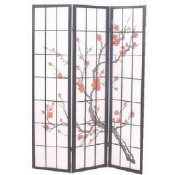 Takara Cherry Blossom Oriental Shoji Paper Screen - FREE UK DELIVERY